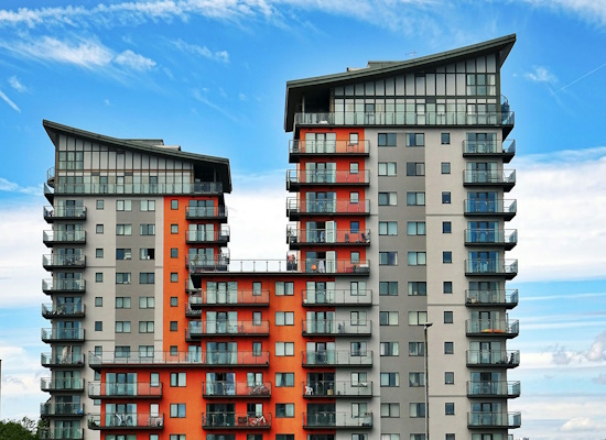 Imagen de edificaciones para la cabecera de la pagina de servicios